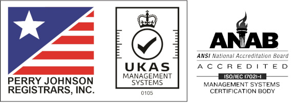 ISO 9001:2015 / MIL SPEC / UL / CSA / RoHS